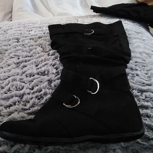 Cute black boots